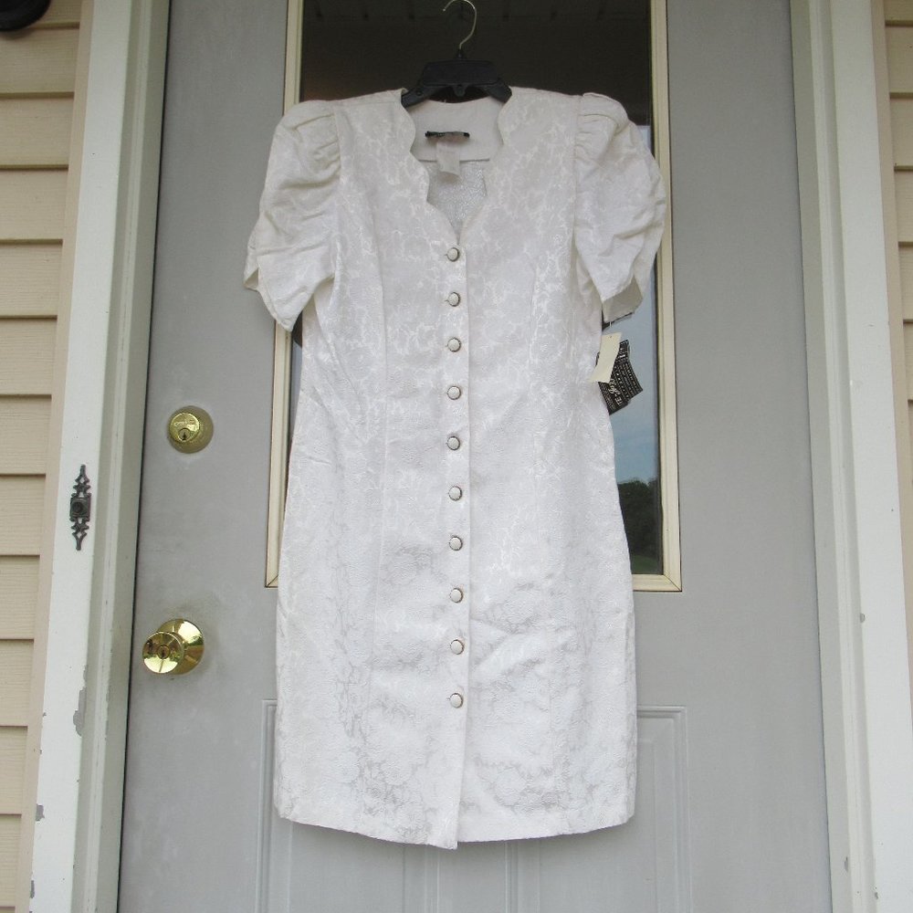 ❌Last Chance❌ NWT Vintage 80s 90s button down floral dress - Picture 4 of 16